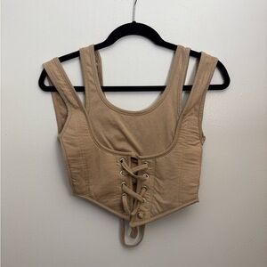 Pretty Little Thing Cropped Corset Top